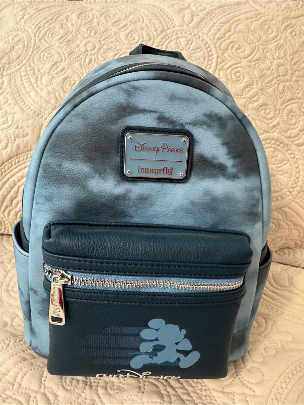 Loungefly Blue runDisney Parks Backpack brand new!